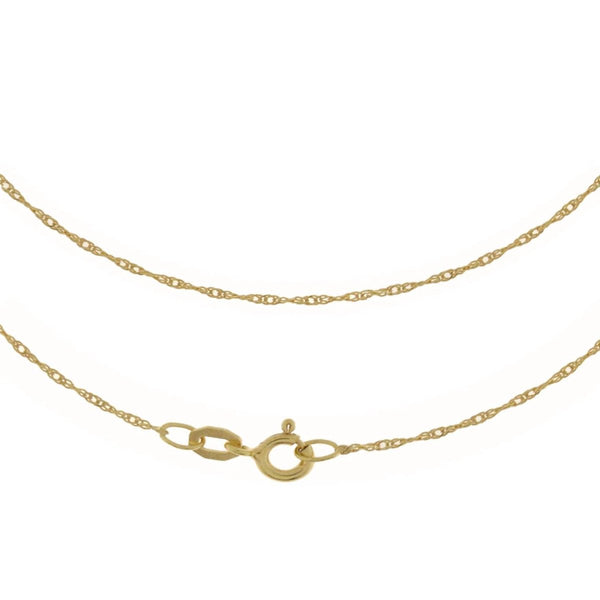 JB Edle Goldkette Singapurkette 585 14 Kt Gelbgold 45 cm