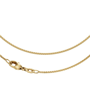 JB Edle Goldkette Veneziakette 18 K Gelbgold 0,9 mm 750