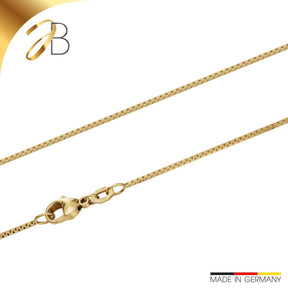 JB Edle Goldkette Veneziakette 18 K Gelbgold 0,9 mm 750