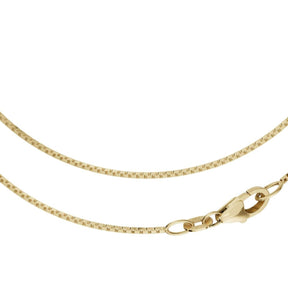 JB Edle Goldkette Veneziakette 585 14 K Gold 0,9 mm fein