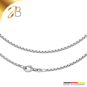 JB Edle Goldkette Veneziakette 585 - 14 K Weißgold 1,4 mm 36 - 60 cm