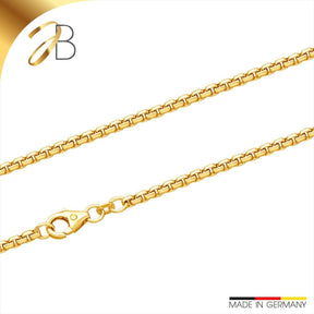 JB Edle Goldkette Veneziakette 585 14K Gold 2,7 mm hochwertig