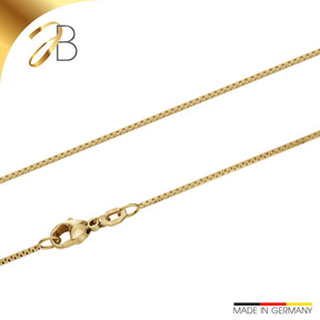 JB Edle Goldkette Veneziakette 750 - 18 K Gelbgold 0,9 mm 36 cm