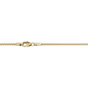 JB Edle Goldkette Zopfkette 585 - 14 K Gold 1,7 mm 40 cm