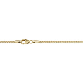 JB Edle Goldkette Zopfkette 585 14 K Gold 1,7 mm elegant