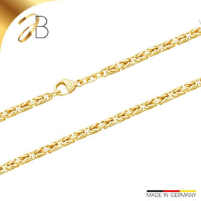 JB Edle Königskette 585 14K Gold 3,2 mm Made in Germany