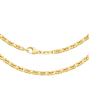 JB Edle Königskette 585 14K Gold 3,2 mm Made in Germany