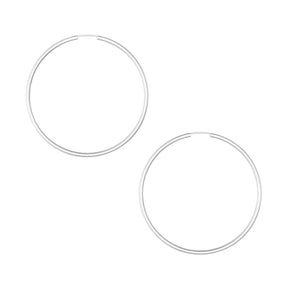 JB Edle Ohrschmuck Creole 925 - Silber 2,5 mm 60,0 mm