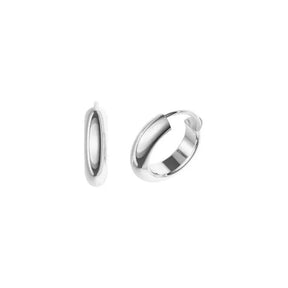 JB Edle Ohrschmuck Creole 925 - Silber 3,9 mm 15,0 mm