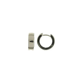 JB Edle Ohrschmuck Creole 925 - Silber 3,9 mm 15,0 mm