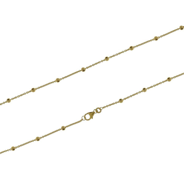 JB Edles Damen Goldarmband Anker Rund 333 8K Gold 1,7 g