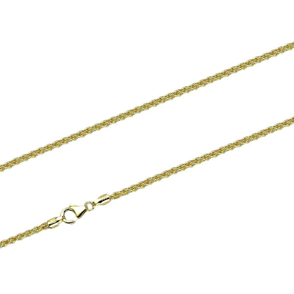 JB Edles Damen Goldarmband Zopf Kettenbreite 2,5mm 333 - 8 K Gold 18,5 cm