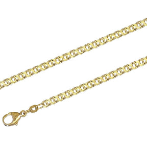 JB Edles Unisex ID Goldarmband Garibaldi 3,6 mm 333 8K