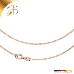 JB Silberkette Ankerkette 1,5 mm 925 Silber Rosé Vergoldet