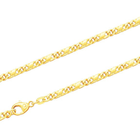 JB Unisex Goldarmband Dollarkette 3,1 mm 333 8 Karat