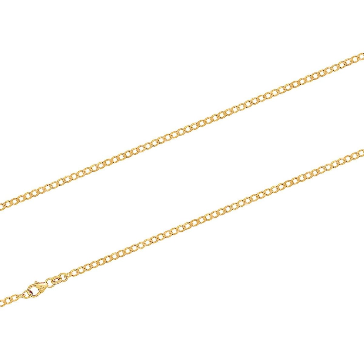 JB Unisex Goldarmband Panzer 2,7 mm 333 8 Karat Gelbgold