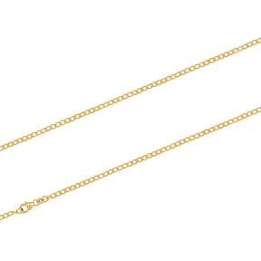 JB Unisex Goldarmband Panzer 2,7 mm 333 8 Karat Gelbgold