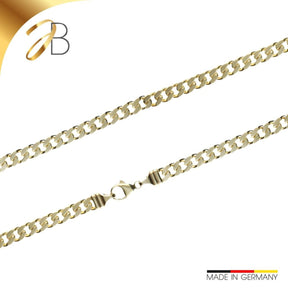 JB Unisex Goldarmband Panzerkette 6,3 mm 333 8 Kt 19 g