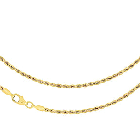 Kordelkette 2,1 mm 375er Gold 18398977
