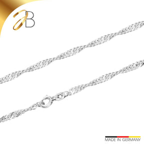 Singapurkette 2,4 MM 925er Silber 18411660