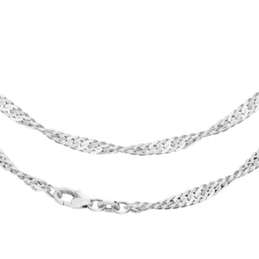 Singapurkette 3,8 MM 925er Silber 18411680