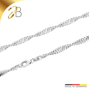 Singapurkette 3,8 MM 925er Silber 18411700